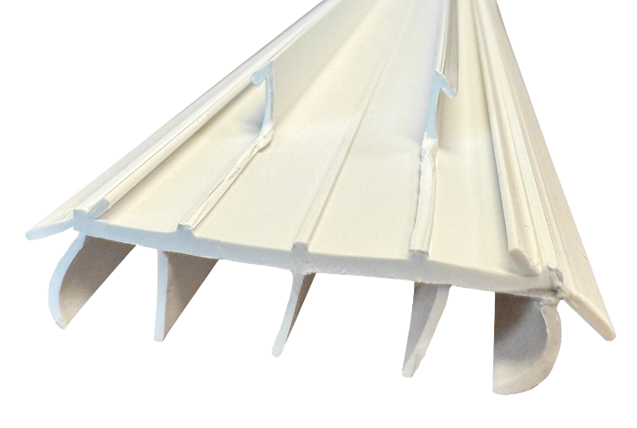 Door Sweep, 1-3/4"W x 3/8"H Rubber Sweeps, 36", 1