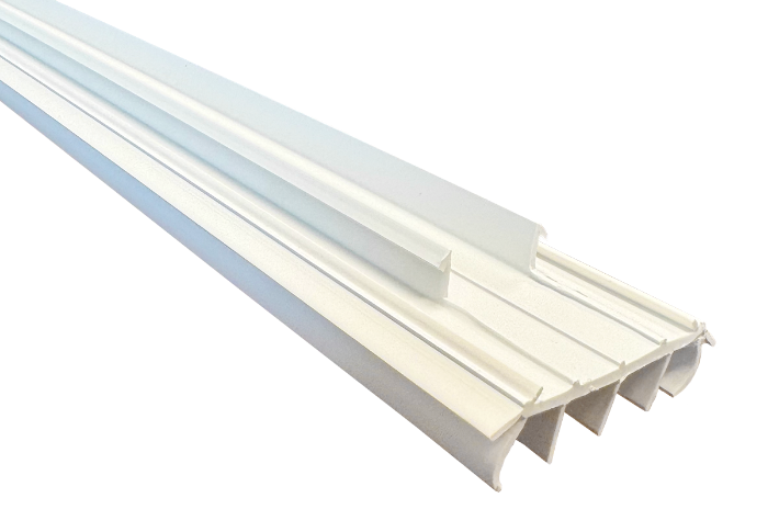 Door Sweep, 1-3/4"W x 3/8"H Rubber Sweeps, 3
