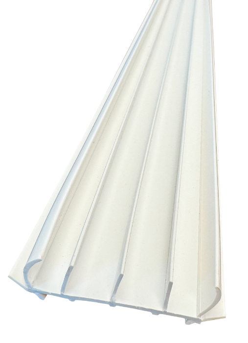 Door Sweep, 1-3/4"W x 3/8"H Rubber Sweeps, 36"L, 5