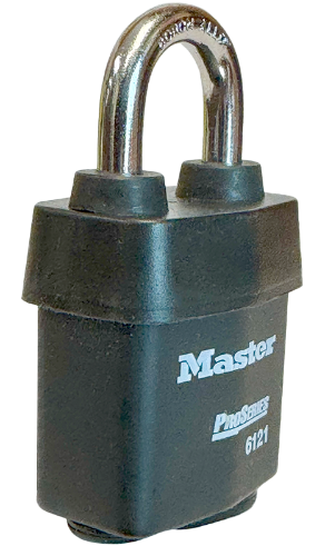 Rekeyable Weather Tough Padlock, Keyed Different, 2-1/8"Wx1-1/8"SC 2