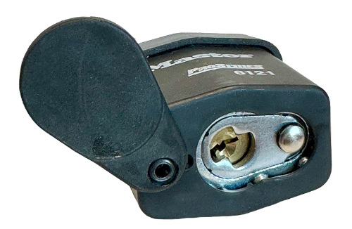 Rekeyable Weather Tough Padlock, Keyed Different, 2-1/8"Wx1-1/8"SC 5