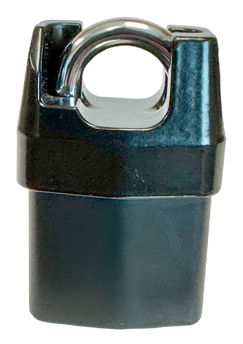 High Security Rekeyable Solid Iron Shroud Padlock KD 2-1/8"Wx3/4"SC 4