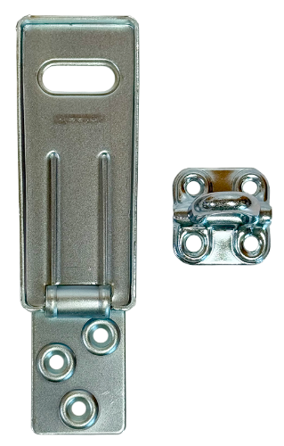703D General Use Hasp 3-1/2" Length Up to 11/32" Shackle Diameter 3