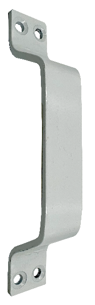 Folding gate steel handle. White. Requires 2 handles per locking gate. One for each side of the unit. 2