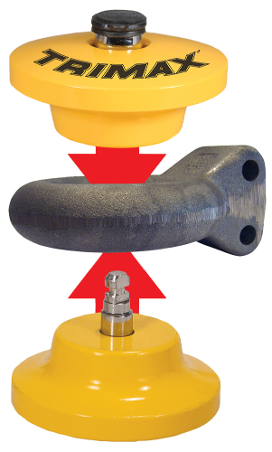 Lunette Tow Ring Lock 2-7/8" 3