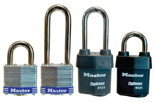 Master padlocks hundreds of padlocks to meet your needs.