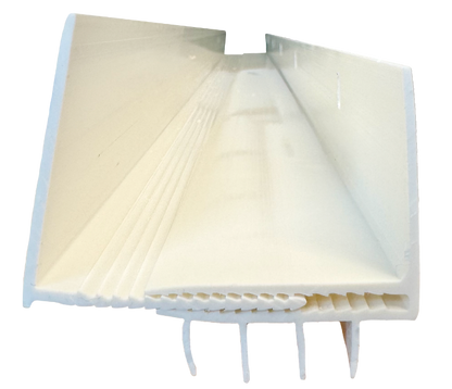 Adjustable Door Shoe With Flexible Sweeps, -1