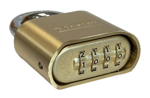 Resettable Combination Padlocks 1" Clearance 5