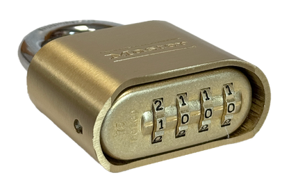 Resettable Combination Padlocks 1" Clearance 5