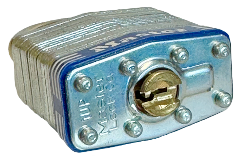 Laminated Steel Padlocks Universal Pin Uncoded Keying  4