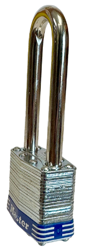 Laminated Steel Padlock, Universal Pin, Uncoded Keying, 1-3/4"Wx2-1/2"SC 3