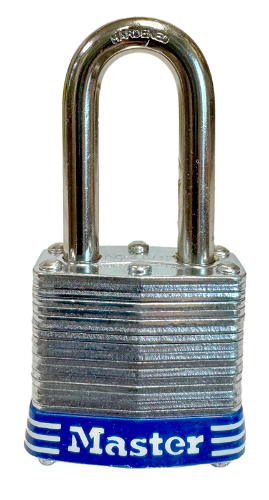 Laminated Steel Padlock, Universal Pin, Uncoded Keying, 1-9/16"Wx3/4"SC 1