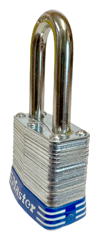 Laminated Steel Padlock, Universal Pin, Uncoded Keying, 1-9/16"Wx3/4"SC 3