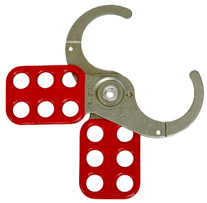 421 Steel Lockout Hasp, 2-3/8" x 5" Dimensions, 1-1/2" Jaw Size 2