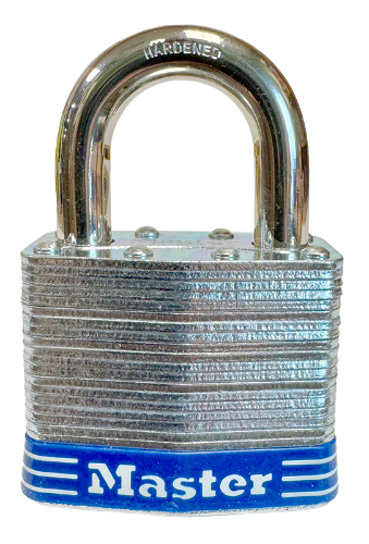 Laminated Steel Padlock, Uncoded Keying, 2" Wx1"SC 1