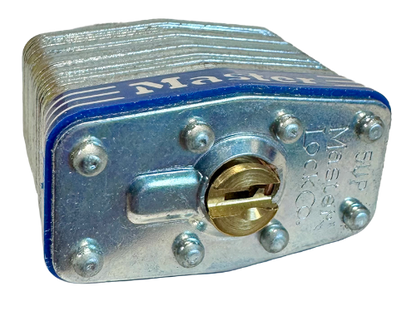 Laminated Steel Padlock, Uncoded Keying, 2" Wx1"SC 4