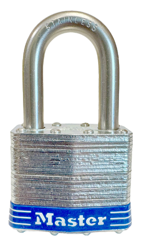Laminated Steel Padlock, Universal Pin, Uncoded Keying, 2"Wx1-1/2"SC 1