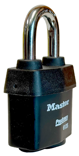 Rekeyable Weather Tough Padlock, Keyed Different 2-3/8"Wx1-3/8"SC 2