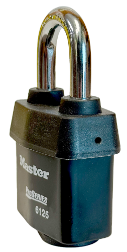 Rekeyable Weather Tough Padlock, Keyed Different 2-3/8"Wx1-3/8"SC 3