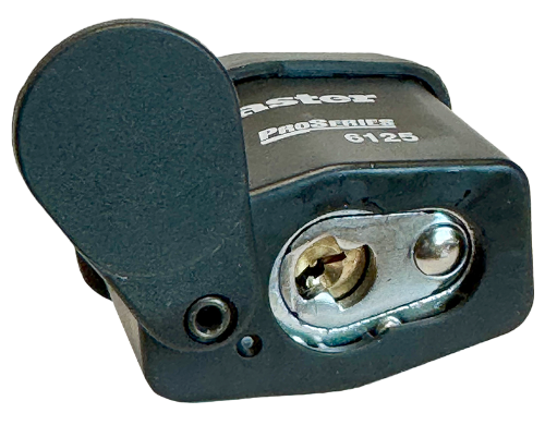 Rekeyable Weather Tough Padlock, Keyed Different 2-3/8"Wx1-3/8"SC 5