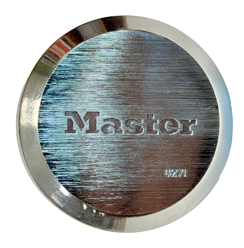 Master Puck Lock with Master Keyway Keyed Different Notched Back 1