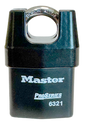 High Security Rekeyable Solid Iron Shroud Padlock KD 2-1/8"Wx3/4"SC 1