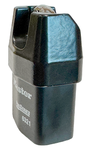 High Security Rekeyable Solid Iron Shroud Padlock KD 2-1/8"Wx3/4"SC 3