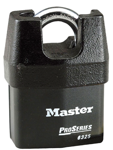 High Security Rekeyable Solid Iron Shroud Padlocks, Keyed Different