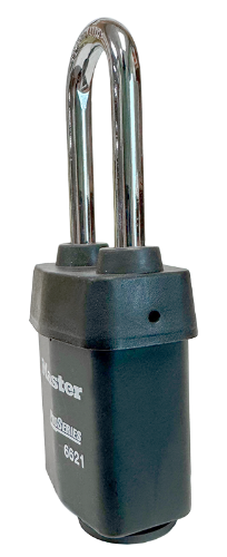 Weather Tough Padlock Commercial Cylinder no Cylinder 2-1/8"W 2-3/8"SC 5/16"SD 3