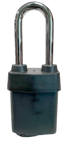 Weather Tough Padlock Commercial Cylinder no Cylinder 2-1/8"W 2-3/8"SC 5/16"SD 4