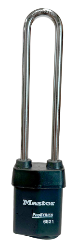 Weather Tough Padlock Commercial Cylinder no Cylinder 2-1/8"W 5-5/8"SC 5/16"SD 1