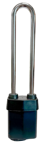 Weather Tough Padlock Commercial Cylinder no Cylinder 2-1/8"W 5-5/8"SC 5/16"SD 4