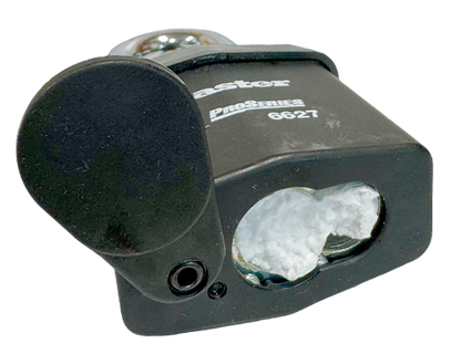 Weather Tough Padlock Commercial Cylinder no Cylinder 2-5/8"W 1-7/8"SC 7/16"SD 5