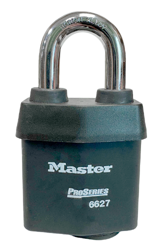 Weather Tough Padlock Commercial Cylinder no Cylinder 2-5/8"W 1-3/8"SC 7/16"SD 1