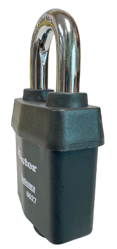 Weather Tough Padlock Commercial Cylinder no Cylinder 2-5/8"W 1-3/8"SC 7/16"SD 3