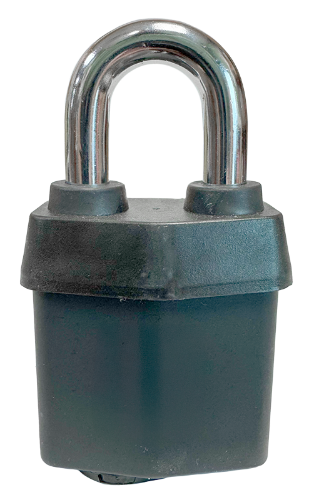 Weather Tough Padlock Commercial Cylinder no Cylinder 2-5/8"W 1-3/8"SC 7/16"SD 4