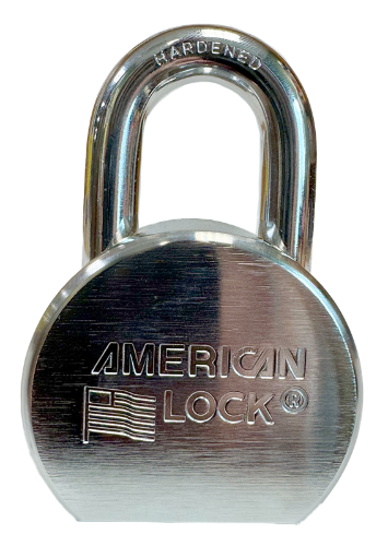 Solid Steel Padlock 2-1/2" Body 1-1/16" Shackle Length 7/16" Shackle Diameter 1