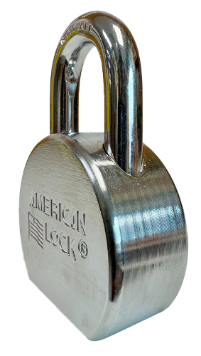 Solid Steel Padlock 2-1/2" Body 1-1/16" Shackle Length 7/16" Shackle Diameter 3