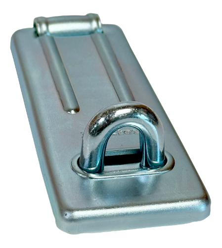 703D General Use Hasp 3-1/2" Length Up to 11/32" Shackle Diameter 1