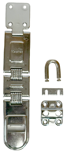 722DPF Hinged Hasp Double Hinged 7-3/4"L 3