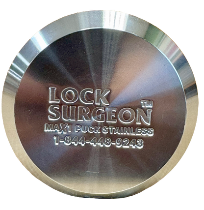 Max Stainless Steel Puck Lock 1