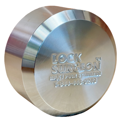 Max Stainless Steel Puck Lock 2