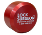 Pro Aluminum Puck Lock Red 1