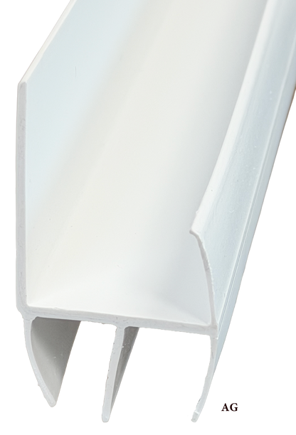 Screen Door L-Shaped Door Sweep, Height: 1-5/8" Plus 3/4" Flexible Sweeps. 1