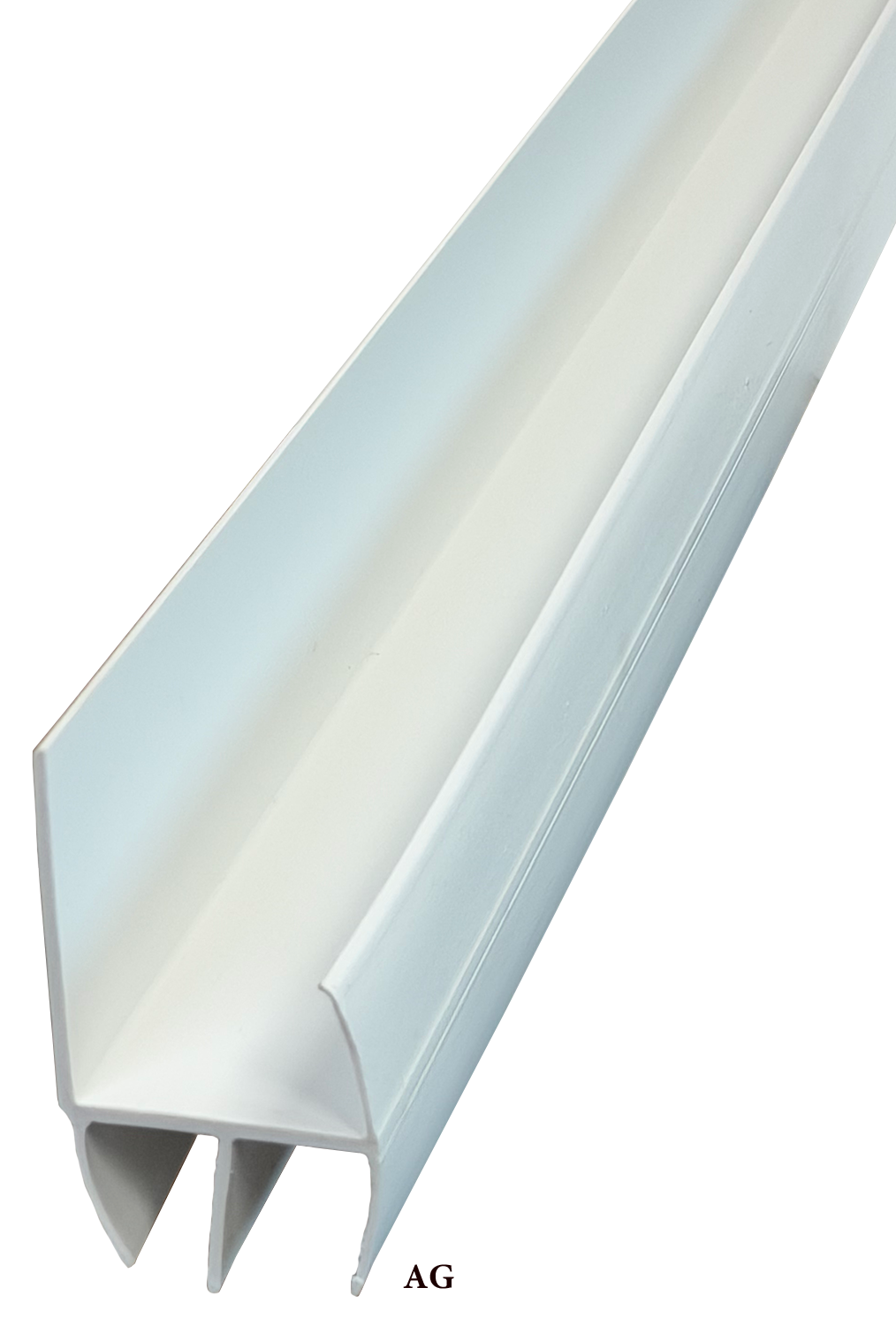 Screen Door L-Shaped Door Sweep, Height: 1-5/8" Plus 3/4" Flexible Sweeps. 3