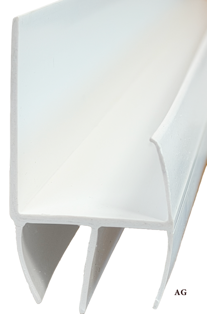 Screen Door L-Shaped Door Sweep, Height: 1-5/8" Plus 3/4" Flexible Sweeps. 4