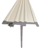 Double-door Weatherstrip Seal, Astragal Full-Length T-Type 1