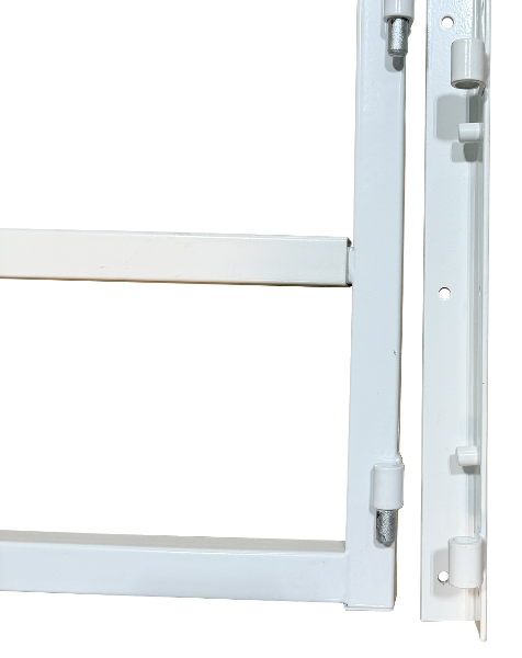Residential Window Bar Hinged Security with lock and key -6