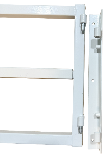 Residential Window Bar Hinged Security with lock and key -2