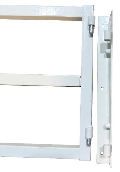 Residential Window Bar Hinged Security with lock and key -2